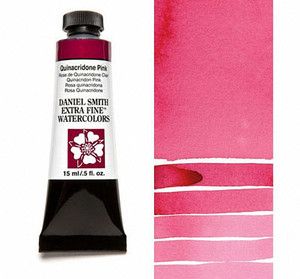 Farba akwarelowa Daniel Smith 095 Quinacridone Pink extra fine watercolours seria 2 15 ml